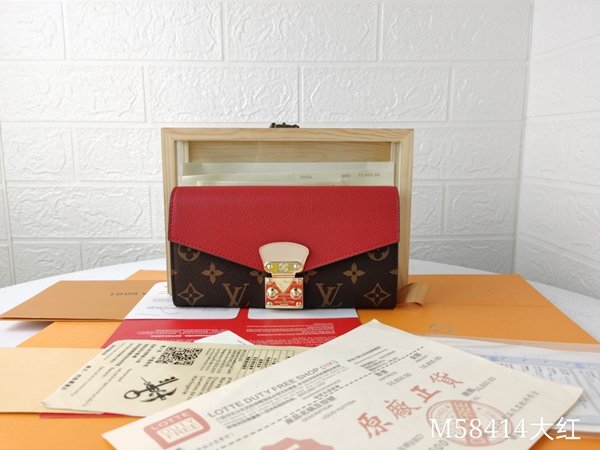 LVコピーウォレット正面デザイン